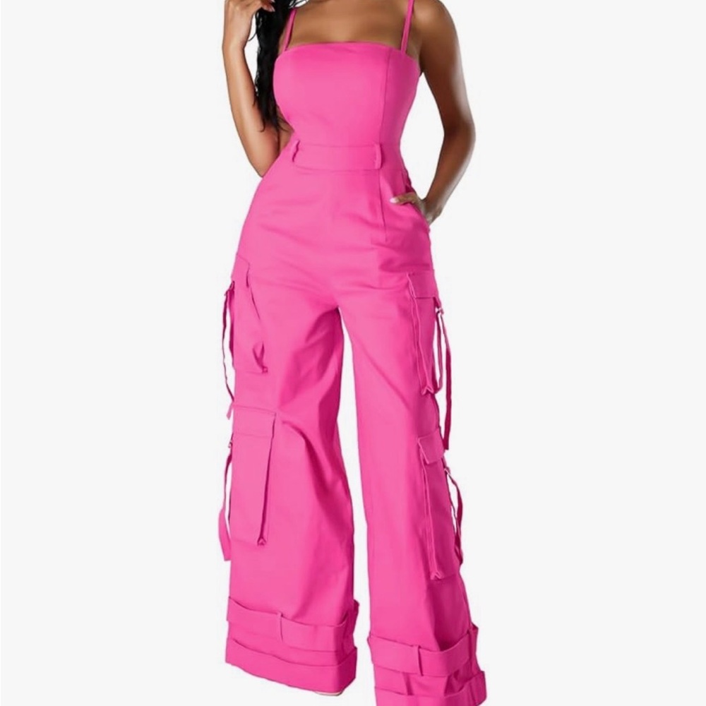 Women's Pink Jumpsuit